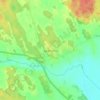 Fjärdhundra topographic map, elevation, terrain
