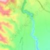 El Totumo topographic map, elevation, terrain