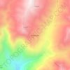 Ambuñique topographic map, elevation, terrain