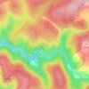 Los Rodenos topographic map, elevation, terrain