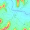 Ghodegaon topographic map, elevation, terrain