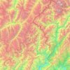 برگ متال topographic map, elevation, terrain