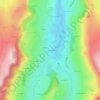 Escorolles topographic map, elevation, terrain