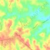 New Hill topographic map, elevation, terrain