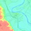 Al-Mayadin topographic map, elevation, terrain