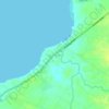 Calumangan topographic map, elevation, terrain