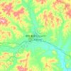 鄂伦春旗 ᠣᠷᠴᠣᠨ ᠤ topographic map, elevation, terrain