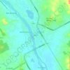 Tak topographic map, elevation, terrain