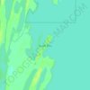 Duck Bay topographic map, elevation, terrain