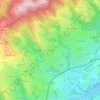 La Donzelière topographic map, elevation, terrain