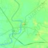 Kheda topographic map, elevation, terrain