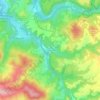 Bagni di Stigliano topographic map, elevation, terrain