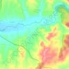 Moranchel topographic map, elevation, terrain