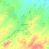 Polokwane topographic map, elevation, terrain