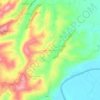 Fiondi di Bassignana topographic map, elevation, terrain