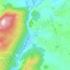 Nashec topographic map, elevation, terrain