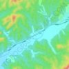 王四沟门 topographic map, elevation, terrain