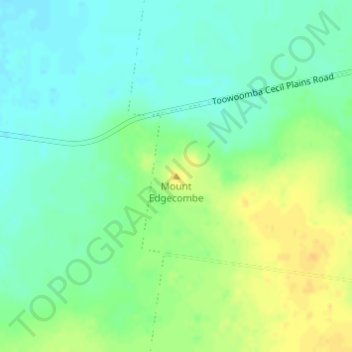 Mount Edgecombe topographic map, elevation, terrain
