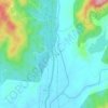Nanose topographic map, elevation, terrain