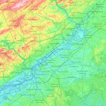 Hawk Island topographic map, elevation, terrain