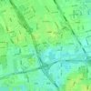 朱房村 topographic map, elevation, terrain