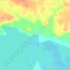 Cesareia topographic map, elevation, terrain