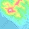 Seki topographic map, elevation, terrain
