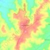 Jaisinghnagar topographic map, elevation, terrain