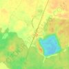 Four Holes topographic map, elevation, terrain