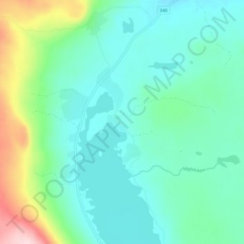 Stångviken topographic map, elevation, terrain