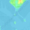 Roa Island topographic map, elevation, terrain