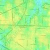 Buntyn topographic map, elevation, terrain