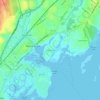 Shore Acres topographic map, elevation, terrain