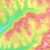 Oglebay Park Lake Dam topographic map, elevation, terrain