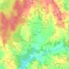 Le Merle topographic map, elevation, terrain