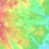 Carvalhal de Cima topographic map, elevation, terrain