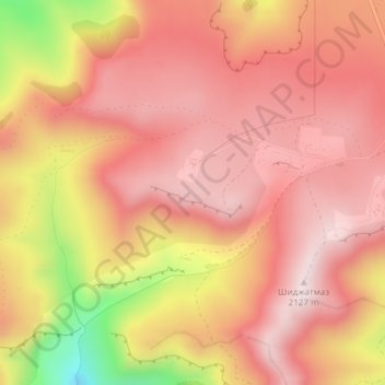 83К-015 topographic map, elevation, terrain