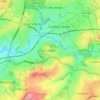 Cradley topographic map, elevation, terrain