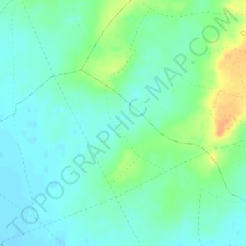 Rabera topographic map, elevation, terrain