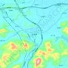 永湖镇 topographic map, elevation, terrain