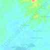 Maras Tengah topographic map, elevation, terrain