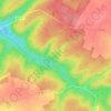 La Combe au Loup topographic map, elevation, terrain