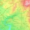 Middleton topographic map, elevation, terrain