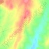Ortakçı topographic map, elevation, terrain