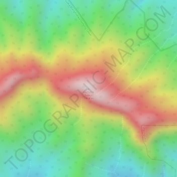 Sawal topographic map, elevation, terrain