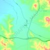 大滩镇 topographic map, elevation, terrain