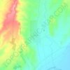 Olynthos topographic map, elevation, terrain