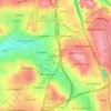 Centurion topographic map, elevation, terrain