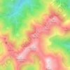 1460 topographic map, elevation, terrain