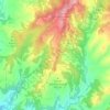 el Desert del Sàhara topographic map, elevation, terrain